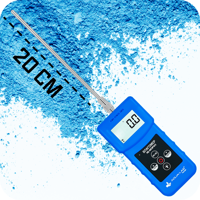 Влагомер AQUA-LAB AQ-M20PW3 длина щупа 20 см