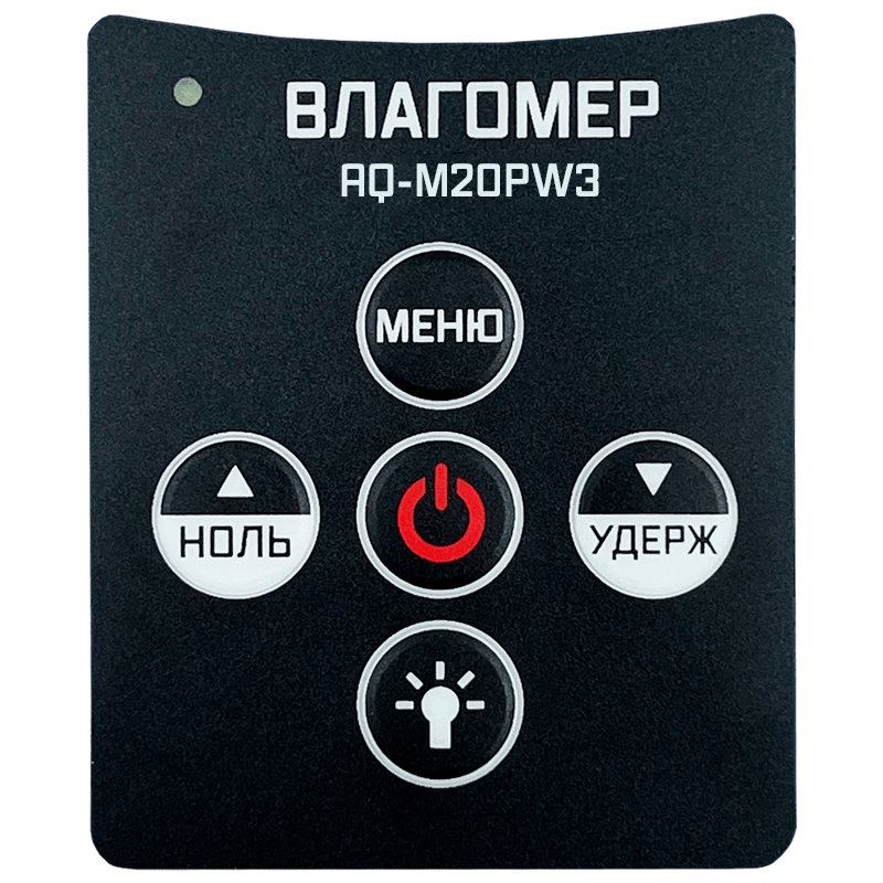 Влагомер AQUA-LAB AQ-M20PW3 кнопочная панель