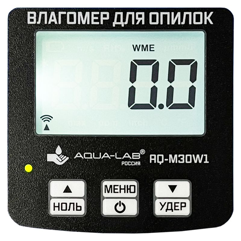Влагомер AQUA-LAB AQ-M30W1 подсветка дисплея с индикацией